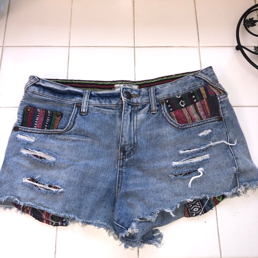 Free People Baja Rugged Shorts